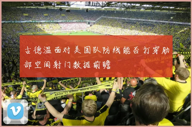 古德温面对美国队防线能否打穿肋部空间射门数据前瞻